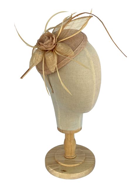 nude fascinator|Nude Fascinators